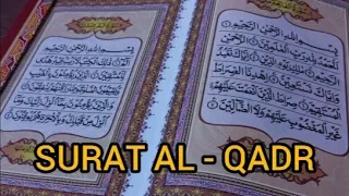 BELAJAR MENGAJI SURAT AL-QADR