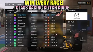 How to WIN EVERY race in Forza Motorsport | Car Class Glitch Guide