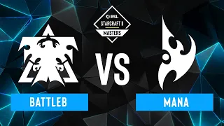 BattleB vs. MaNa - ESL SC2 Masters: Spring 2024 Europe Regionals - Swiss R3