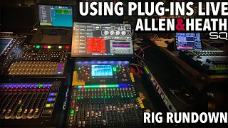 Rig Rundown (Dylan Mitrovich) - Allen & Heath SQ5 + Dante + LiveProfessor + UAD + Neural DSP Plugins