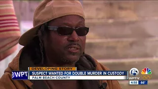 Marlin Joseph: West Palm Beach double murder suspect in custody, US Marshals Service says