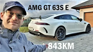 Mercedes-AMG GT 63 S E Performance TEST PL muzyk jeździ