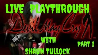 Devil May Cry HD Collection Gameplay Walkthrough with commentary - Part 1 live stream