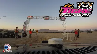 Baja off road Tigre Racing in car camera || CODE night race, Laguna Salada