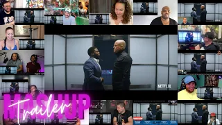 The Man From Toronto - Trailer Reaction Mashup 💪😂 - Kevin Hart, Woody Harrelson - Netflix