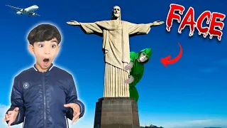 FOMOS NO CRISTO REDENTOR E O FACE NOS OBSERVOU O TEMPO TODO