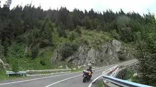 Romania on motorcycle 2015