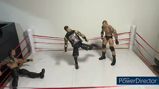 WWE RKO OUTTA NOWHERE | WWE STOP MOTION