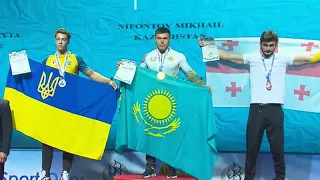 MIKHAIL NIFONTOV🇰🇿, World Armwrestling Championship 2023, Youth Men 80Kg.