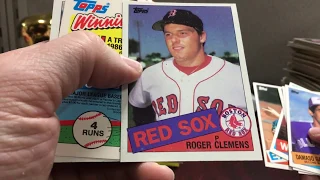 1985 Topps MLB Baseball Retro Box Break