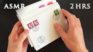 ASMR Stamps from 1976 | 2 hours Philately and Maps