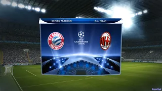 Pro Evolution Soccer 2011 - Bayern München VS A.C Milan - Full Match