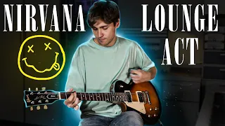 Nirvana - Lounge Act (guitar cover) |Урок в описании|