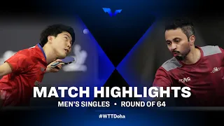 Lim Jonghoon  VS Ahmad Khalil Al- Mohannadi | WTT Star Contender Doha 2021 | MS | R64