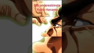 Man Underestimate Yujiro Hanma 💥 || #shorts #short #anime #baki #anime #bakithegrappler