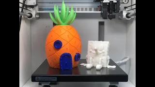 Interesting 3D Print | Spongebob and his house