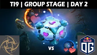 OG VS NIP GAME 1 | OG CANCER PICK ON TI9 | GROUP STAGE DAY 2