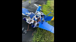 **Maiden And Crash of the Freewing 90mm F/A 18 Custom Blue Hornets**