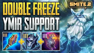 MAKING THEM RAGE QUIT WITH DOUBLE FREEZE YMIR! Ymir Support Gameplay (Smite 2 Alpha)