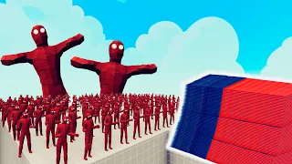 100x FIRE ZOMBIE + 2x GIANT vs 1x EVERY GOD - Totally Accurate Battle Simulator TABS