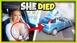 CAR CRASH COMPILATION | WOMAN CRASHES AND DIES +18 | ROAD RAGE