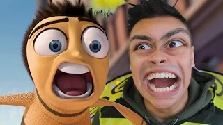 bee movie but instead its me recreating the bee movie then playing the bee movie the game