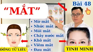 MỜ MẮT, KHÔ MẮT, MỎI MẮT, ĐAU MẮT, VIÊM MẮT, Xử trí tận gốc không tái phát | Ds Nguyễn Quốc Tuấn