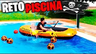 INTENTAN HUNDIR MI BARCO EN LA PISCINA !! RETOS DE PISCINA Makiman