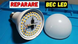 Cum reparam un bec LED utilizand o metoda alternativa