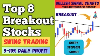 Top 8 Breakout Stocks For Tomorrow| Breakout Stocks For Swing Trading| Swing Stocks For Next Week