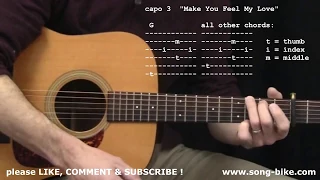 "Make You Feel My Love" by Bob Dylan : 365 Riffs For Beginning Guitar !!