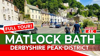 MATLOCK BATH Derbyshire | Full walking tour of MATLOCK BATH near Matlock, Derbyshire Peak District