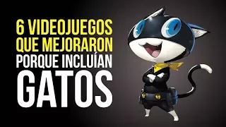 6 JUEGOS que mejoraron porque incluían GATOS