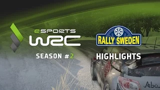 eSports WRC - Rally Sweden Highlights