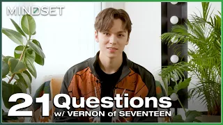 VERNON of SEVENTEEN Answers 21 Questions | VERNON x Mindset