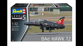 Revell BAe Hawk T.2, 1:32 - In-box Browse