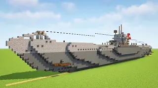 Minecraft Type VIIC U-Boat Submarine Tutorial