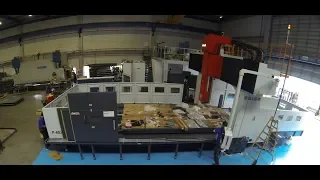 Huge CNC Mill installation (Time Lapse)