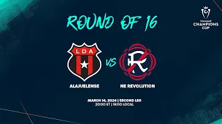 Alajuelense vs NE Revolution | 2024 Concacaf Champions Cup