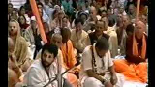 Srila Bhakti Pramode Puri Goswami at KBM Dis. Day of Srila A.C. Bhaktivedanta Swami.flv