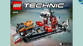 42076 A Hovercraft LEGO® Technic Manual at the Brickmanuals Instruction Archive