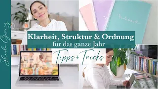 Klarheit, Struktur und Ordnung fürs ganze Jahr | Im Außen & Innen | Meine Strategie | Sheila Gomez