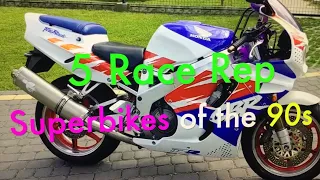 5 Race Replica Superbikes of the 1990s