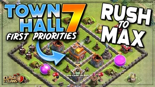 TOWN HALL 7, FIRST PRIORITIES!  RUSH TO MAX