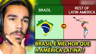 BRASIL X RESTO DA AMÉRICA LATINA [Português reage]