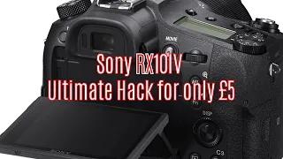 Sony RX10IV EYE PIECE CUP hack for £5