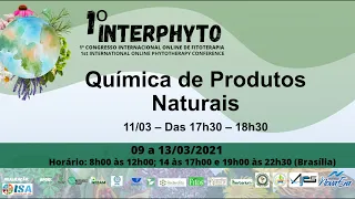 Apresentação dos resumo referentes ao tema de Química de Produtos Naturais