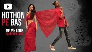 Hothon Pe Bas 😍😍 || Bollywood dance melvinlouis #shorts #Turn_on_dance #dance