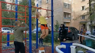 Топ 5 рекордов подтягиваний +32кг часть 2 top 5 records pull up with 32kg part 2