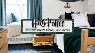 a HARRY POTTER dorm room?!